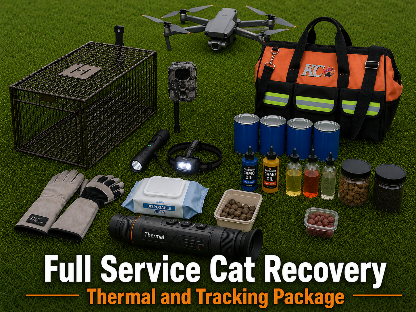 Full service cat recovery package