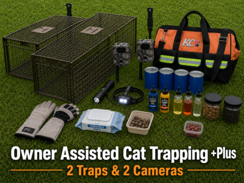 Owner assisted cat trapping plus