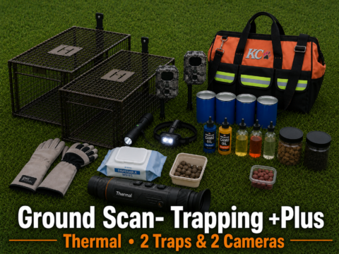 Ground scan owner assisted cat trapping plus