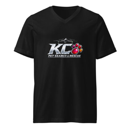Unisex Short Sleeve V-Neck T-Shirt